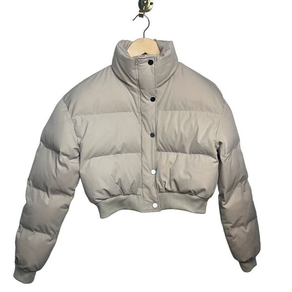 Princess Polly Crop Puffer Jacket Sz. XS/S - Picture 1 of 6